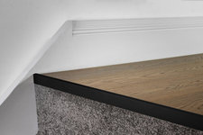 Stairrods Ali Top Nose - Black 90cm For Laminate Flooring